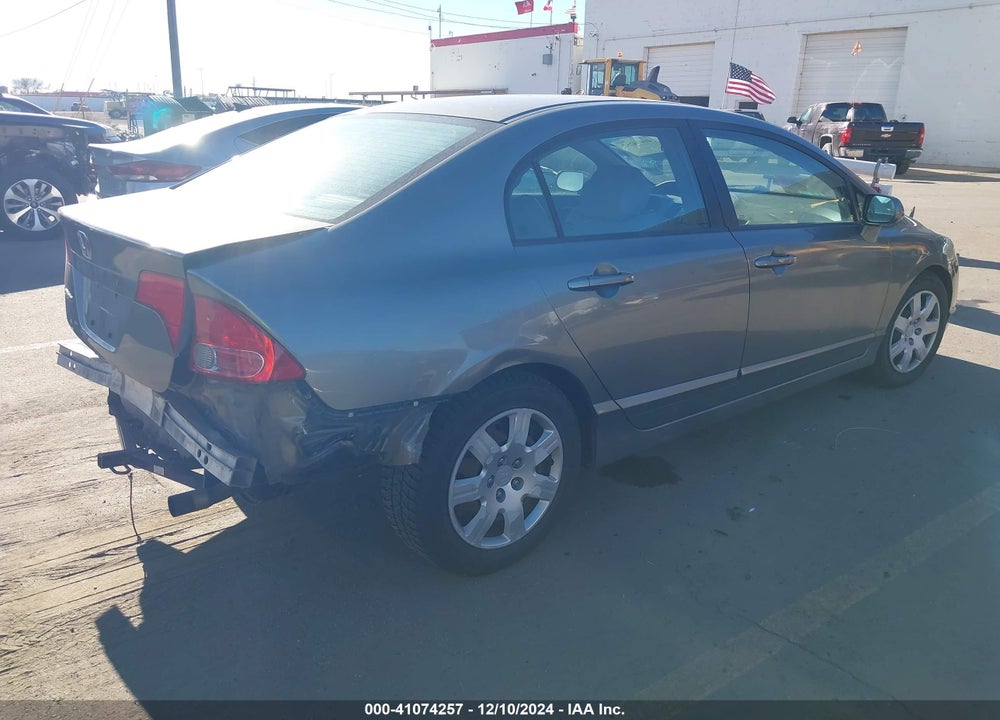 2008 HONDA CIVIC LX VIN: 1HGFA15588L048357