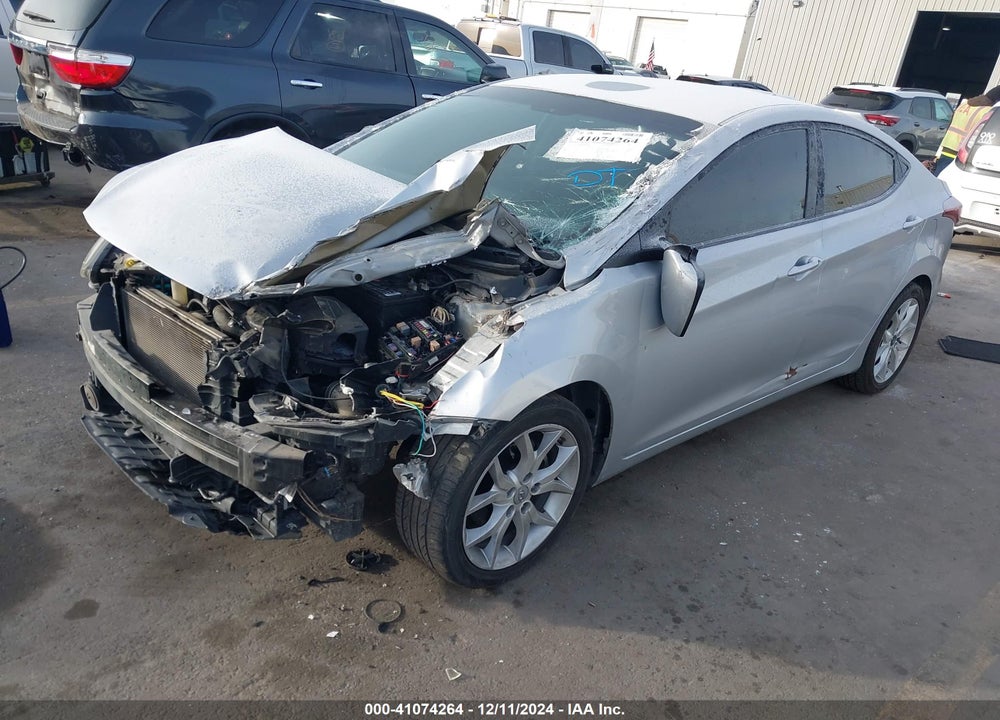 2011 HYUNDAI ELANTRA GLS VIN: 5NPDH4AEXBH013629
