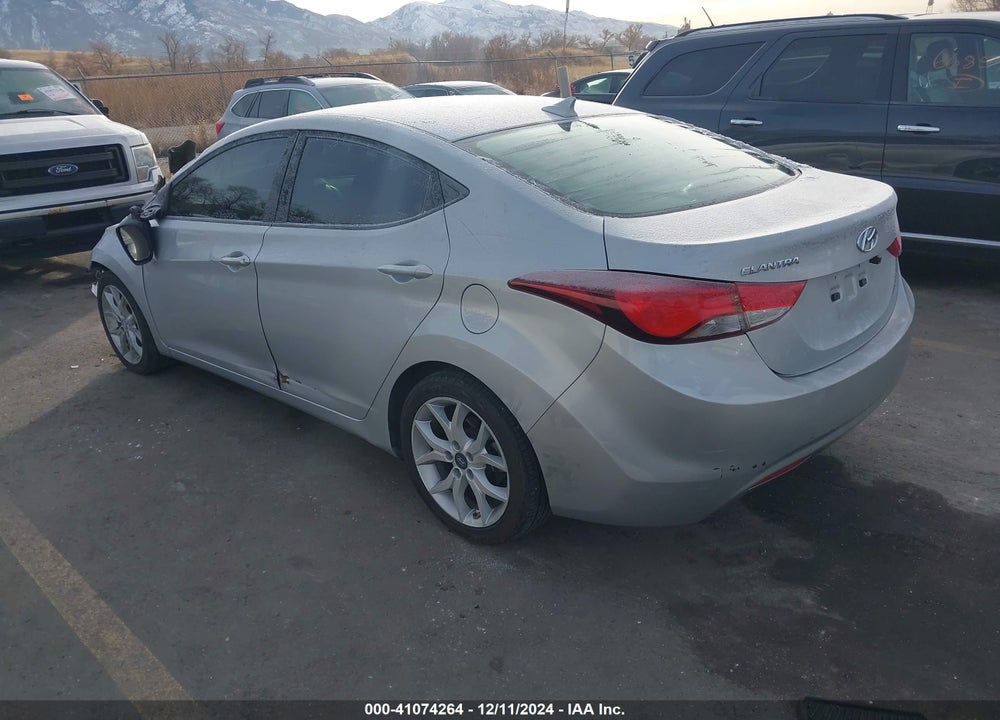2011 HYUNDAI ELANTRA GLS VIN: 5NPDH4AEXBH013629