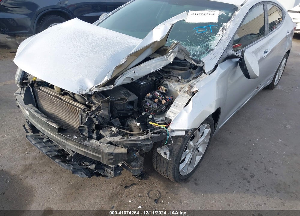 2011 HYUNDAI ELANTRA GLS VIN: 5NPDH4AEXBH013629