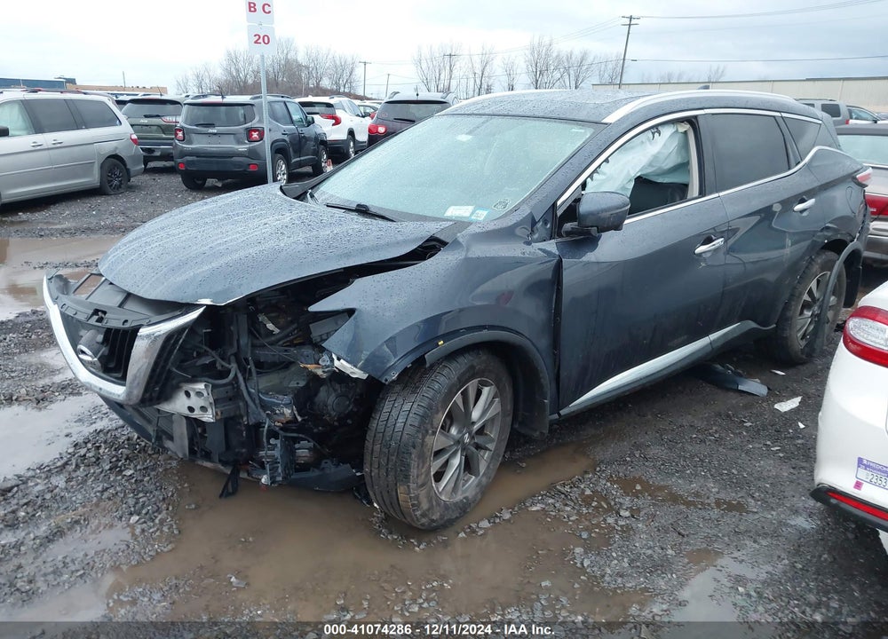 2018 NISSAN MURANO SL VIN: 5N1AZ2MH1JN176450