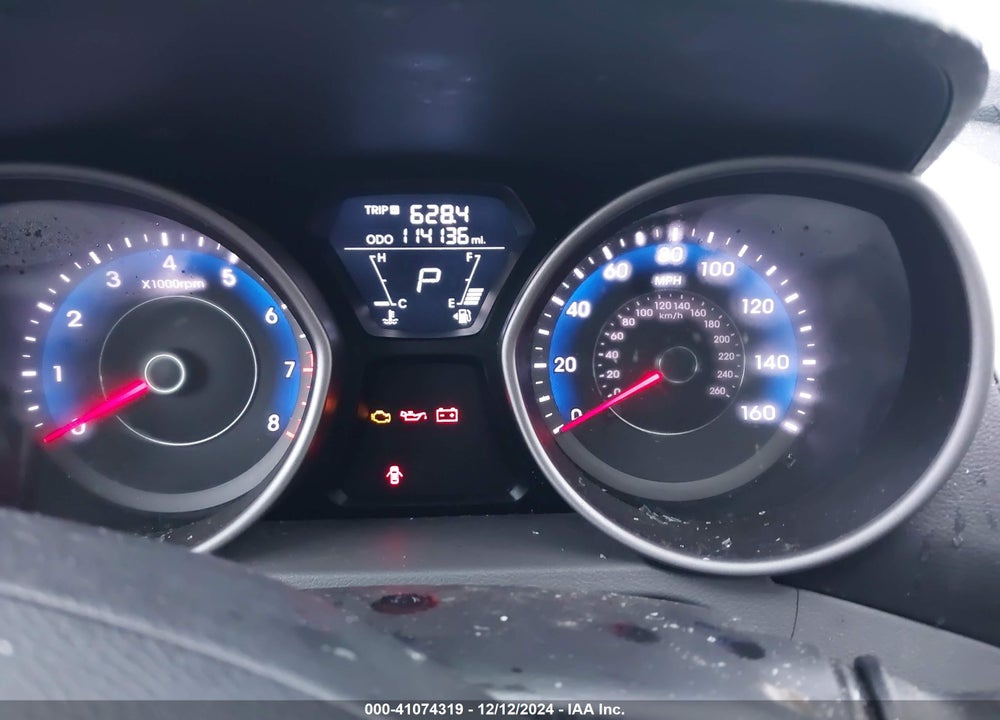 2013 HYUNDAI ELANTRA GLS VIN: KMHDH4AE0DU944080