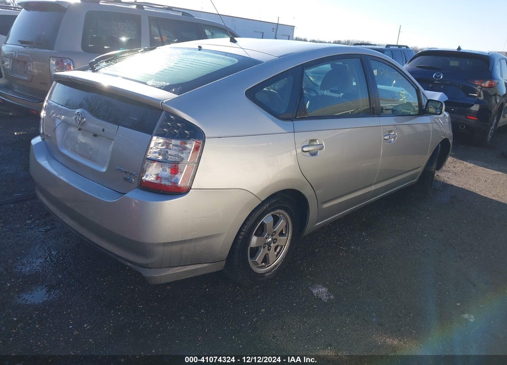 2005 TOYOTA PRIUS VIN: JTDKB20U657004781