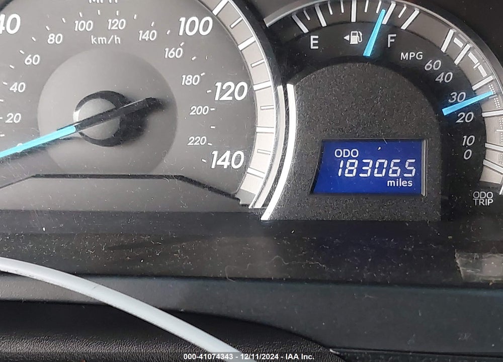 2013 TOYOTA CAMRY SE VIN: 4T1BF1FK7DU652338