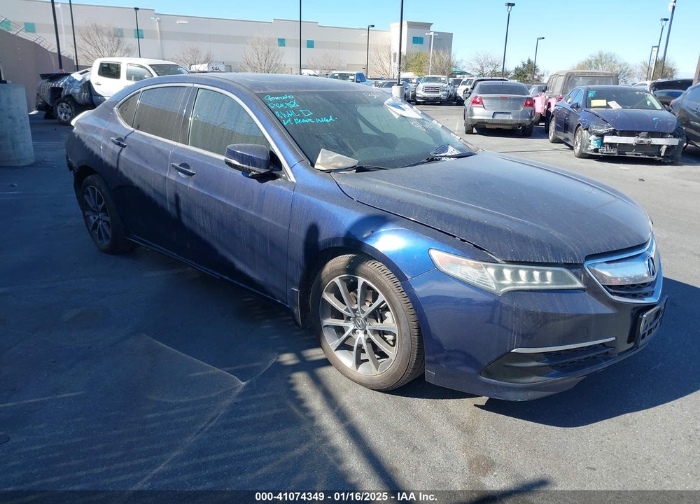2017 ACURA TLX TECHNOLOGY PACKAGE VIN: 19UUB2F53HA002536