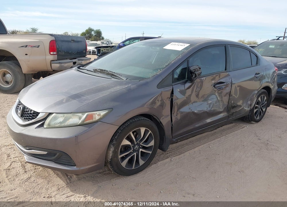 2014 HONDA CIVIC EX VIN: 19XFB2F87EE073166