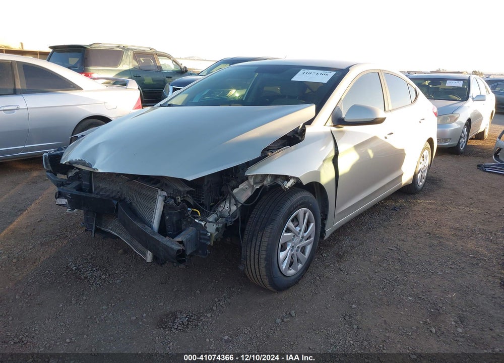 2017 HYUNDAI ELANTRA SE VIN: 5NPD74LF7HH167247