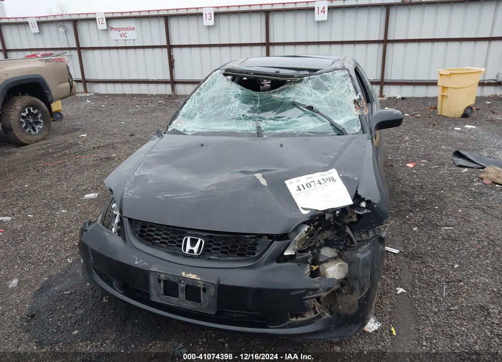2004 HONDA CIVIC EX VIN: 1HGEM21924L085156
