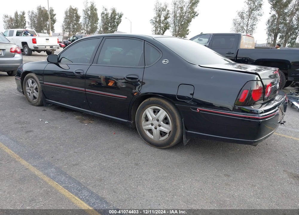 2004 CHEVROLET IMPALA SS SUPERCHARGED VIN: 2G1WP551X49451154