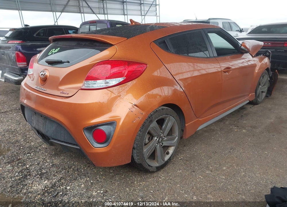 2014 HYUNDAI VELOSTER VIN: KMHTC6AE3EU190633