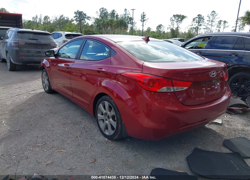 2012 HYUNDAI ELANTRA LIMITED (ULSAN PLANT) VIN: KMHDH4AE2CU457901