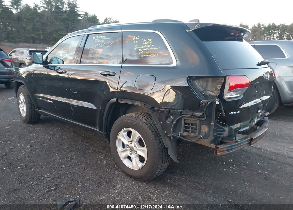 2014 JEEP GRAND CHEROKEE LAREDO VIN: 1C4RJFAG8EC163987