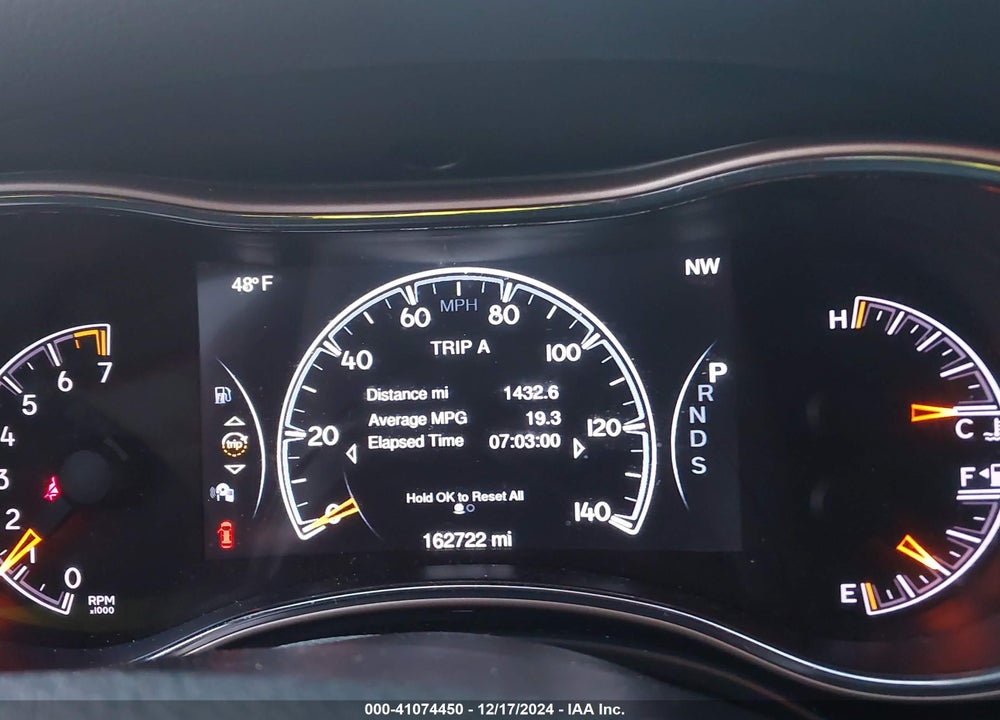 2014 JEEP GRAND CHEROKEE LAREDO VIN: 1C4RJFAG8EC163987
