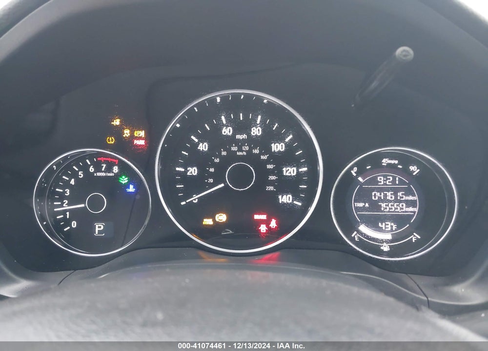 2018 HONDA HR-V EX VIN: 3CZRU6H5XJM727119