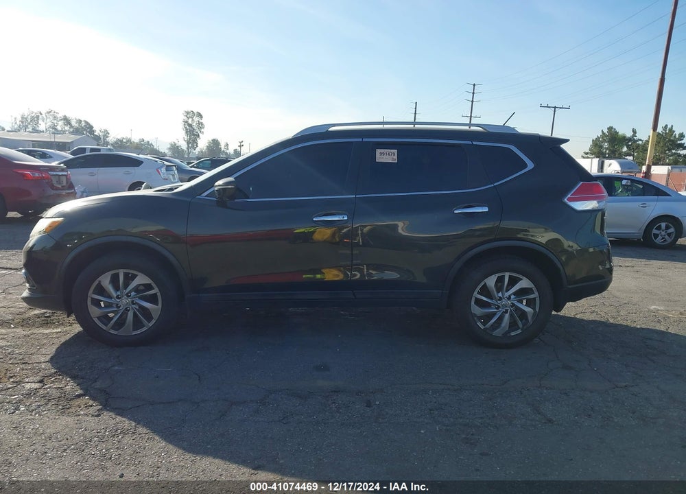 2015 NISSAN ROGUE SL VIN: 5N1AT2MV0FC838156