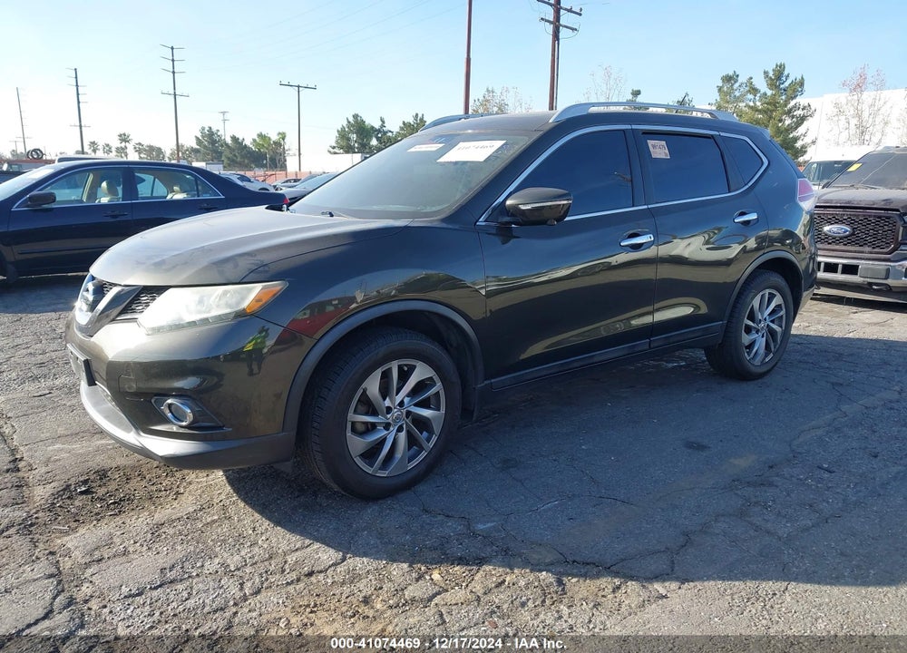 2015 NISSAN ROGUE SL VIN: 5N1AT2MV0FC838156