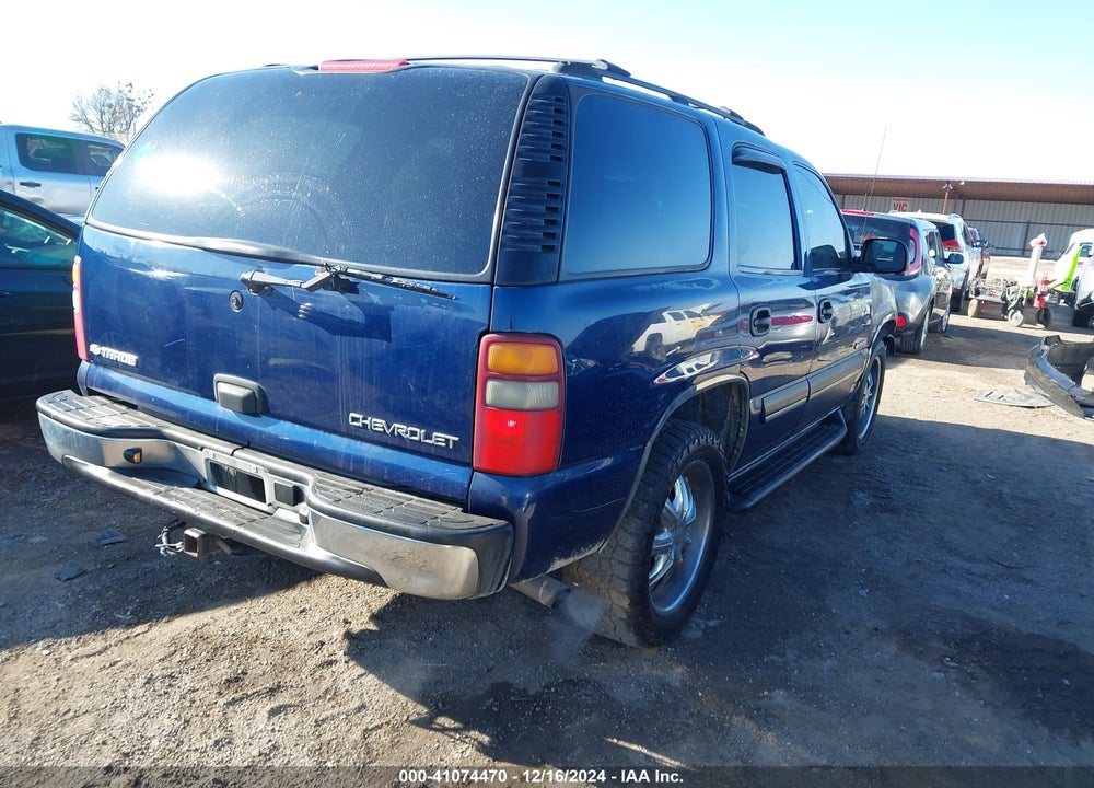 2003 CHEVROLET TAHOE LS VIN: 1GNEC13V23J304219