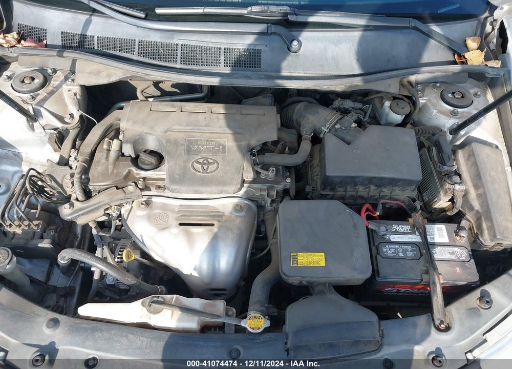 2012 TOYOTA CAMRY LE VIN: 4T1BF1FK7CU022642