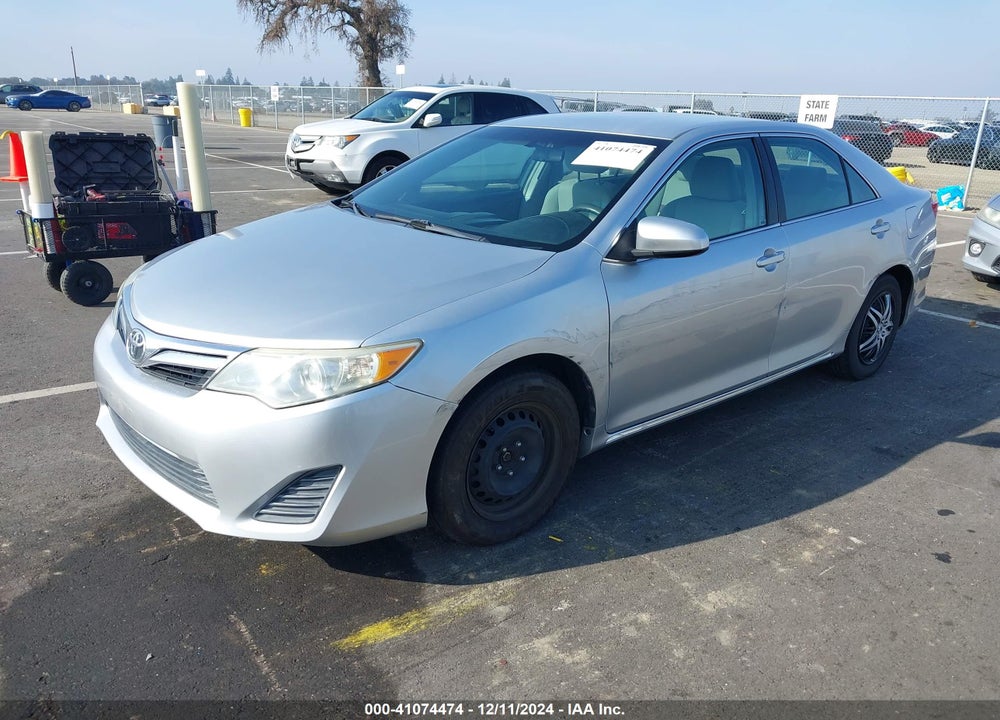 2012 TOYOTA CAMRY LE VIN: 4T1BF1FK7CU022642