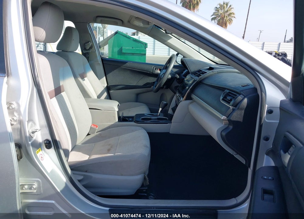 2012 TOYOTA CAMRY LE VIN: 4T1BF1FK7CU022642