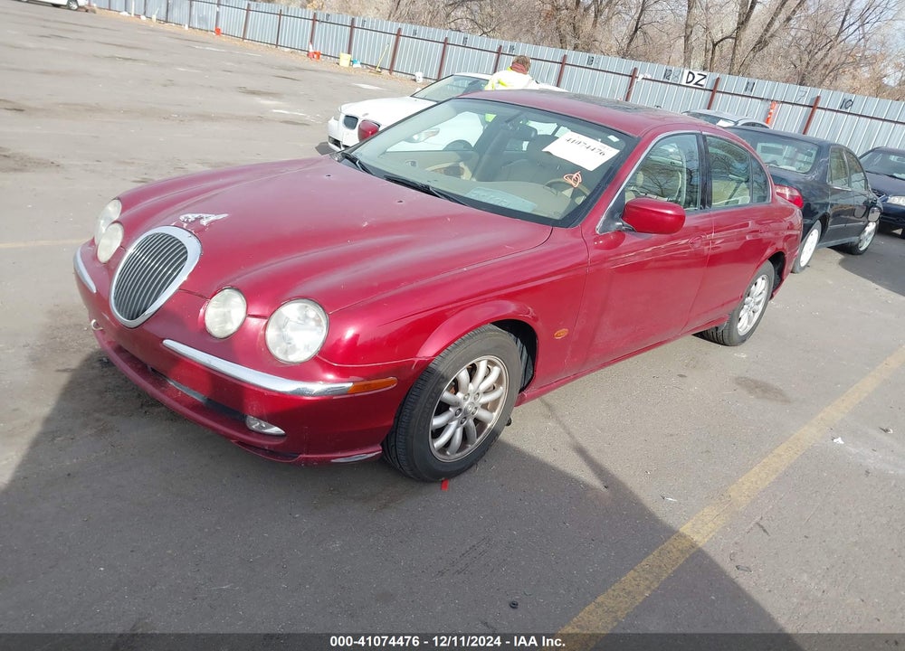 2002 JAGUAR S-TYPE 4.0L V8 VIN: SAJDA01P72GM36981