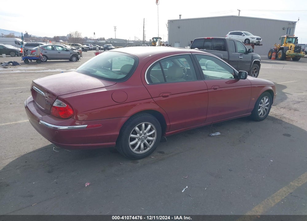 2002 JAGUAR S-TYPE 4.0L V8 VIN: SAJDA01P72GM36981