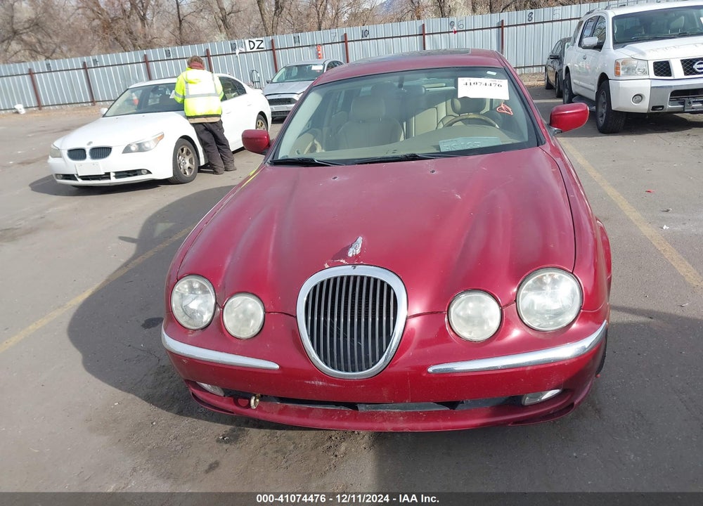 2002 JAGUAR S-TYPE 4.0L V8 VIN: SAJDA01P72GM36981