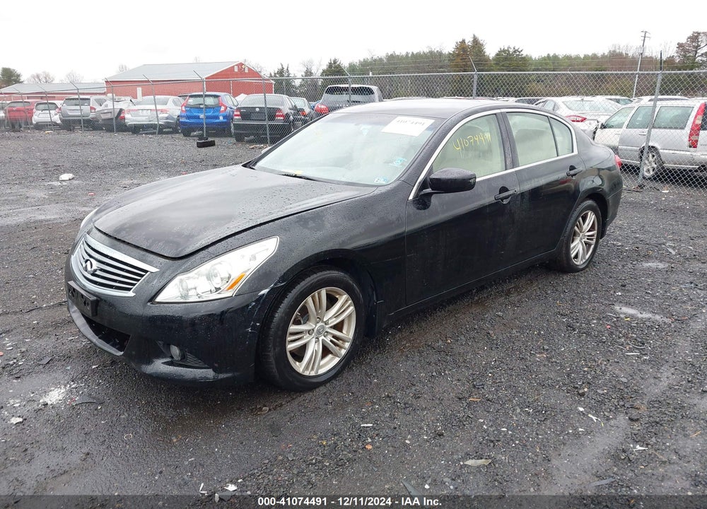 2011 INFINITI G37X VIN: JN1CV6AR2BM411221