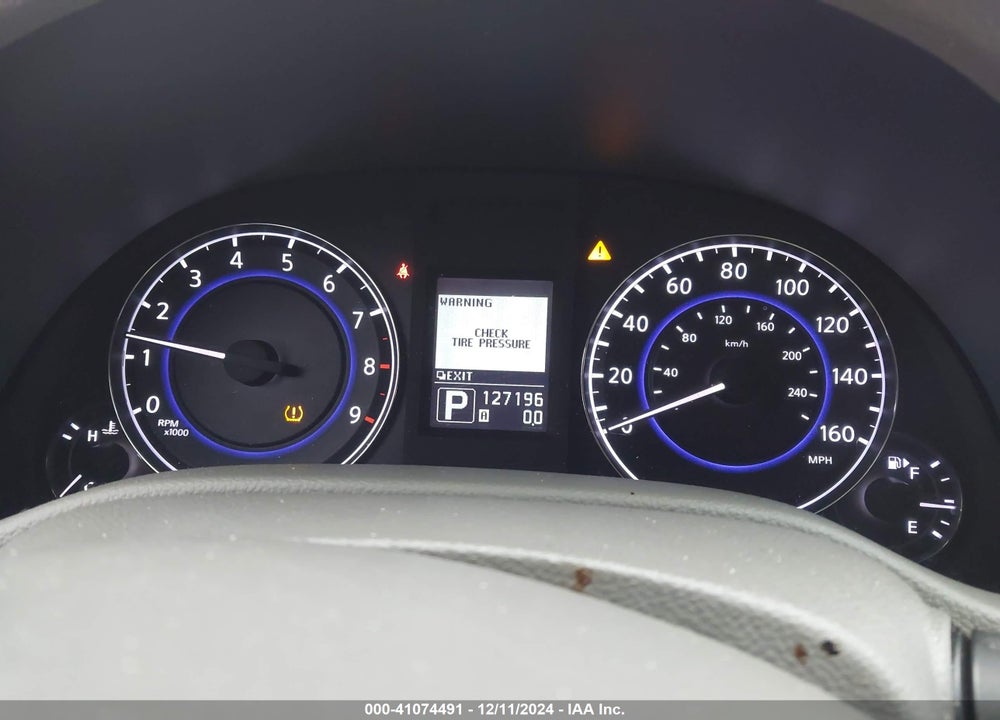 2011 INFINITI G37X VIN: JN1CV6AR2BM411221
