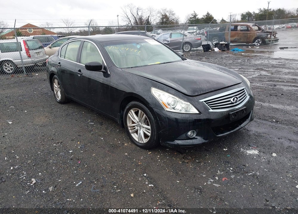 2011 INFINITI G37X VIN: JN1CV6AR2BM411221