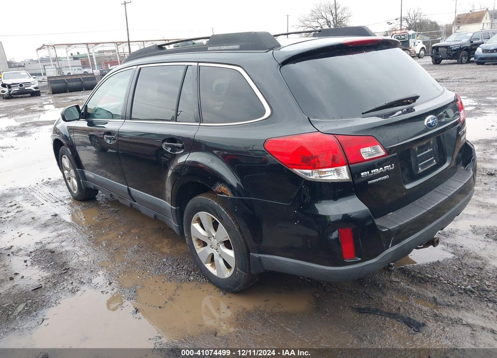 2011 SUBARU OUTBACK 2.5I PREMIUM VIN: 4S4BRBCCXB3437839