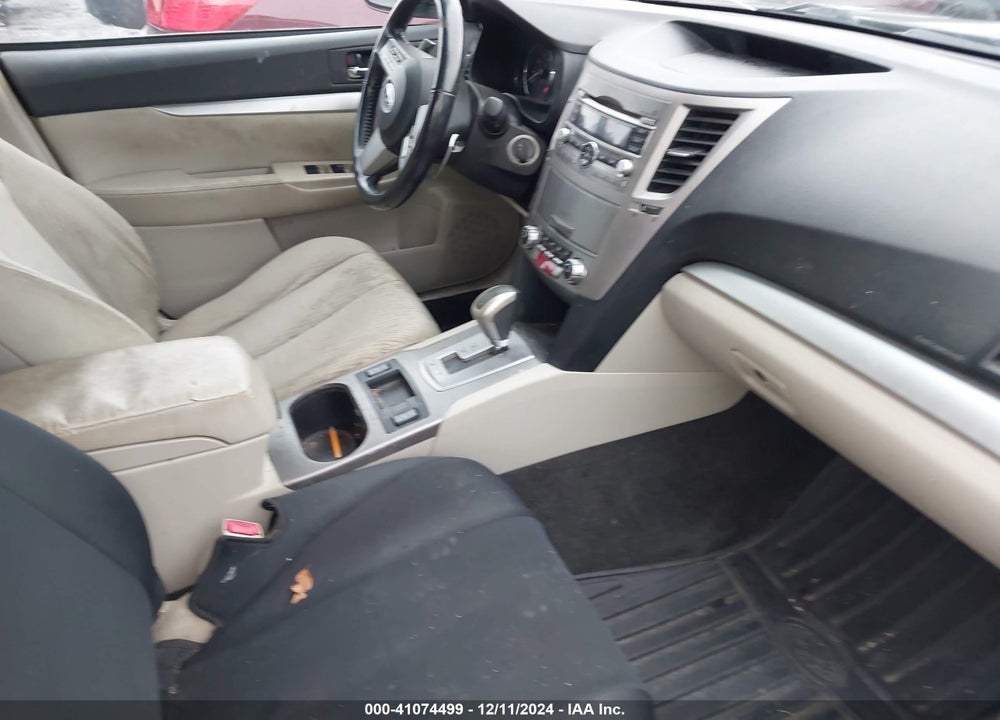 2011 SUBARU OUTBACK 2.5I PREMIUM VIN: 4S4BRBCCXB3437839