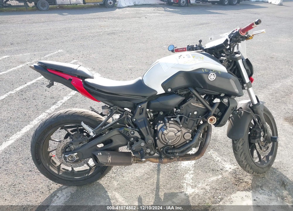 2018 YAMAHA MT07 C VIN: JYARM27Y4JA000786