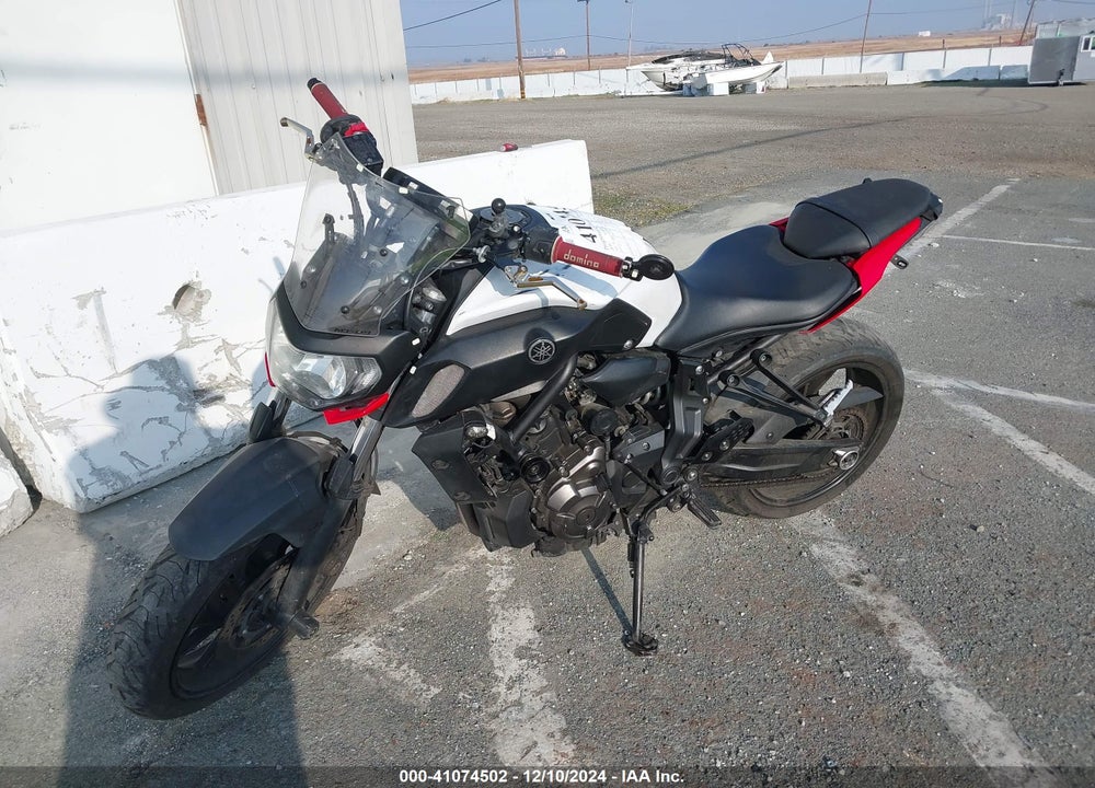 2018 YAMAHA MT07 C VIN: JYARM27Y4JA000786