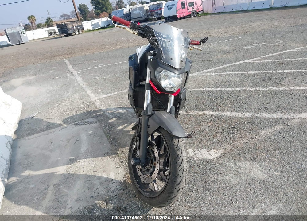 2018 YAMAHA MT07 C VIN: JYARM27Y4JA000786