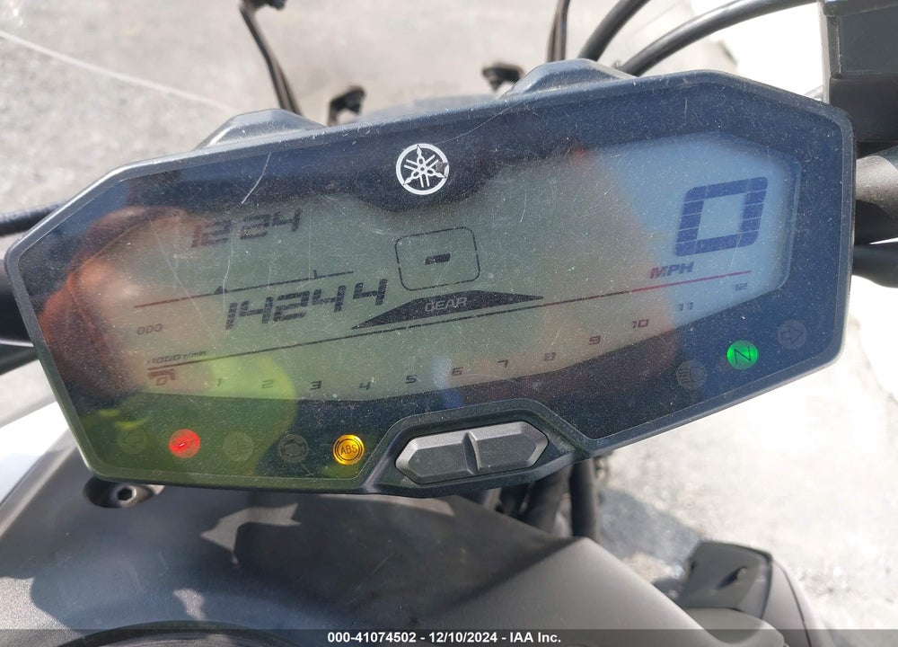 2018 YAMAHA MT07 C VIN: JYARM27Y4JA000786