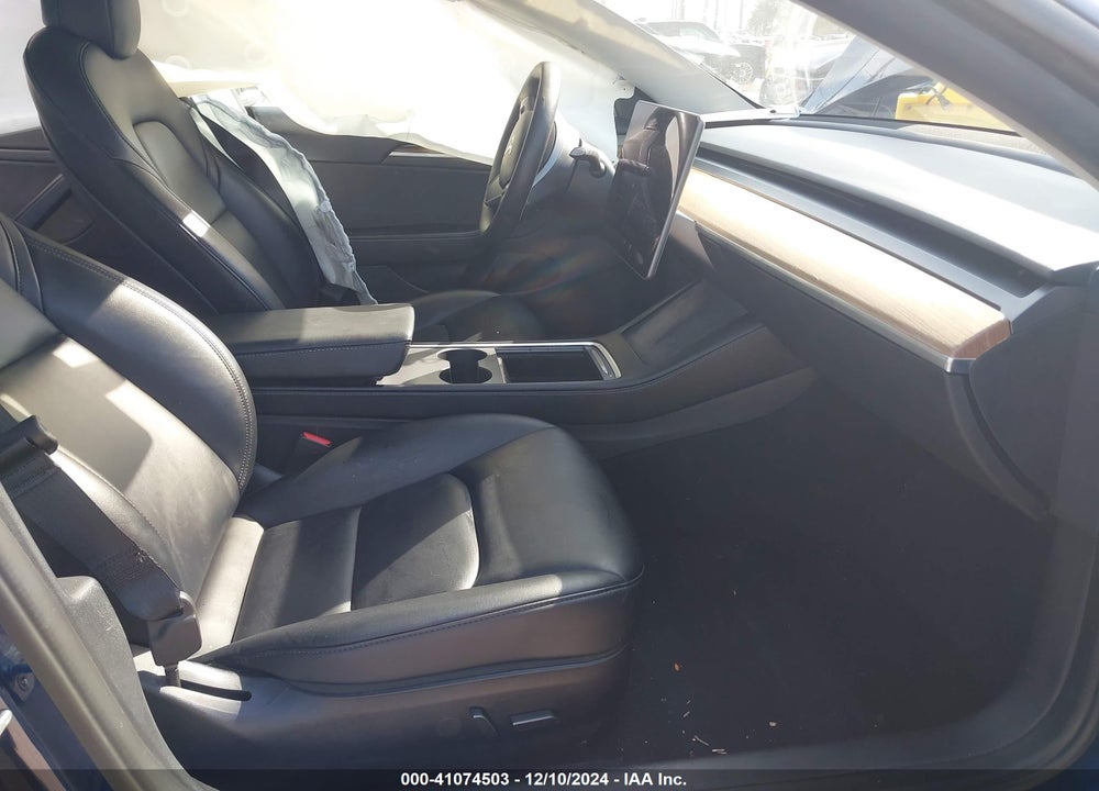 2022 TESLA MODEL 3 LONG RANGE DUAL MOTOR ALL-WHEEL DRIVE VIN: 5YJ3E1EBXNF189683