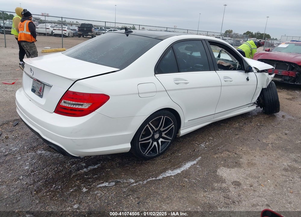 2013 MERCEDES-BENZ C 350 SPORT VIN: WDDGF5HB6DR244338