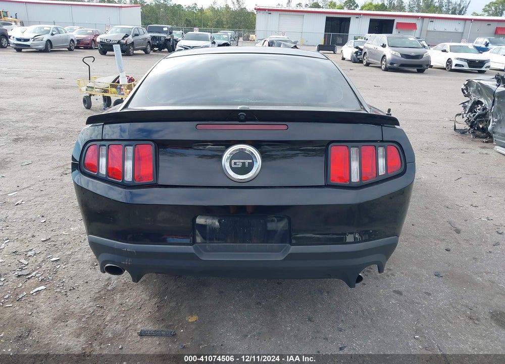 2012 FORD MUSTANG GT PREMIUM VIN: 1ZVBP8CF5C5277413