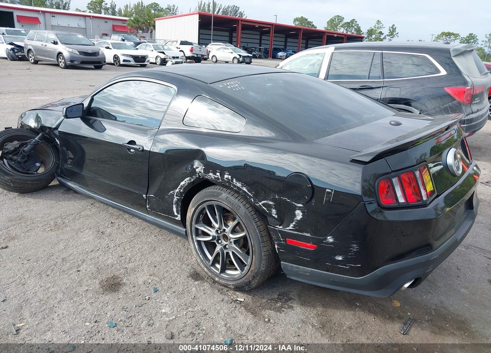 2012 FORD MUSTANG GT PREMIUM VIN: 1ZVBP8CF5C5277413