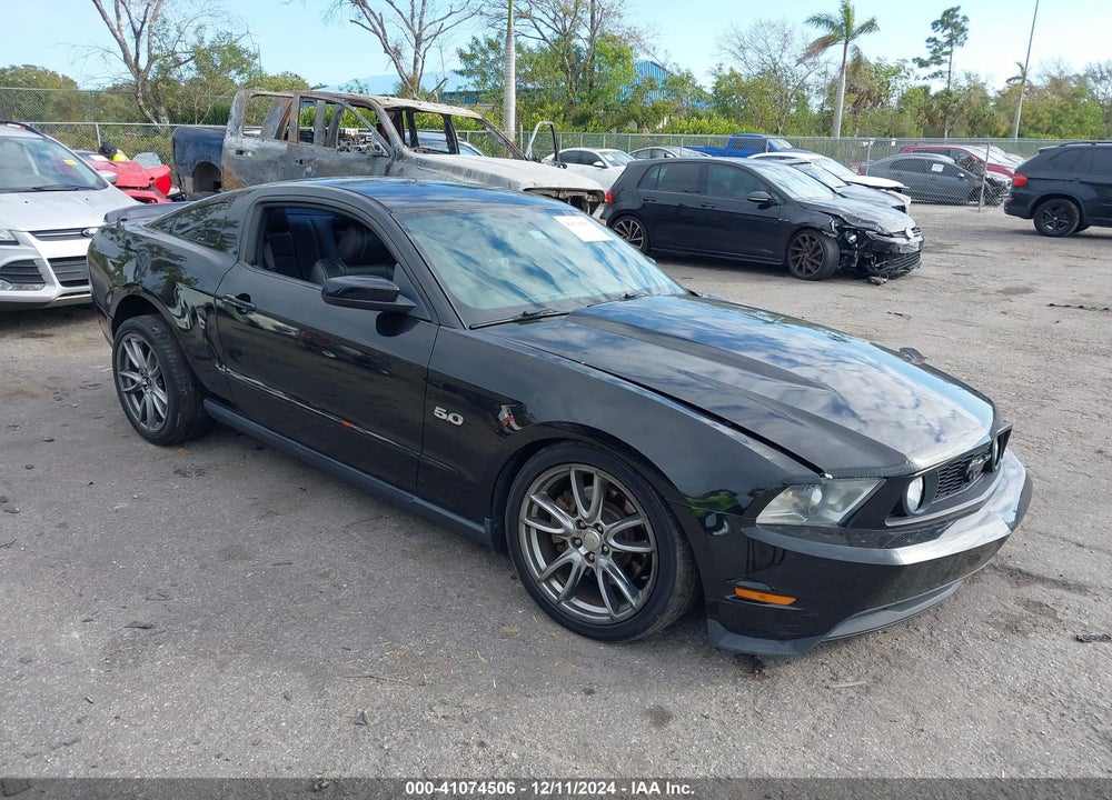 2012 FORD MUSTANG GT PREMIUM VIN: 1ZVBP8CF5C5277413