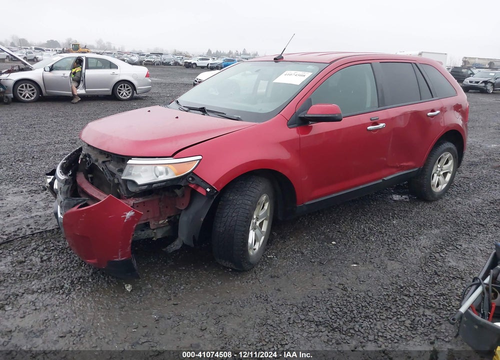 2011 FORD EDGE SEL VIN: 2FMDK4JC9BBA92850