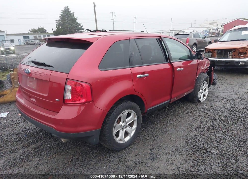 2011 FORD EDGE SEL VIN: 2FMDK4JC9BBA92850