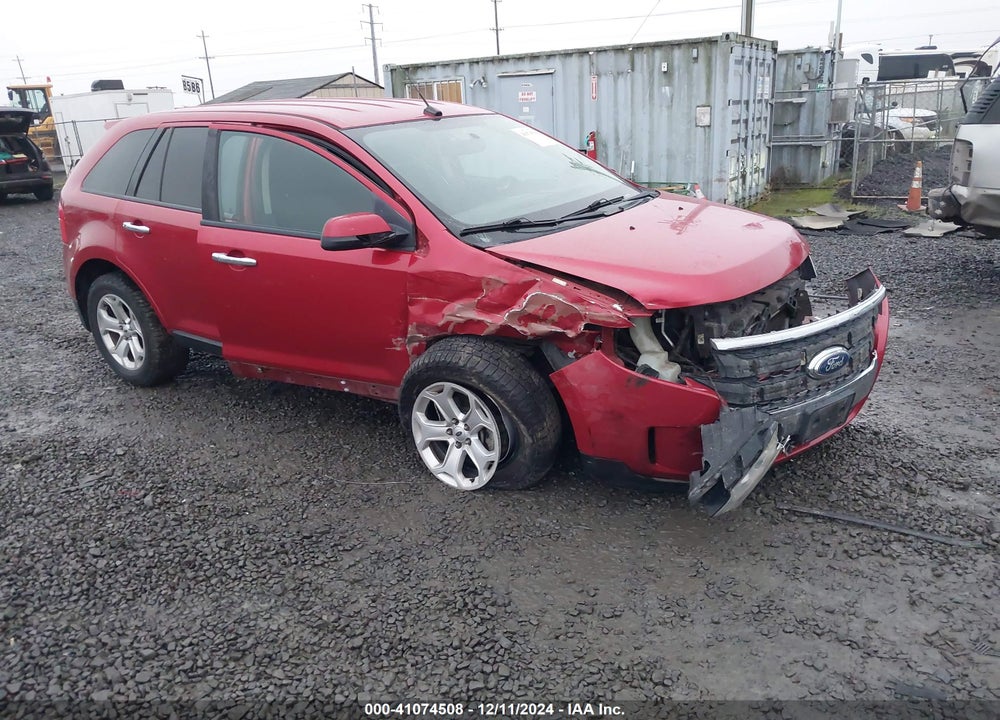2011 FORD EDGE SEL VIN: 2FMDK4JC9BBA92850
