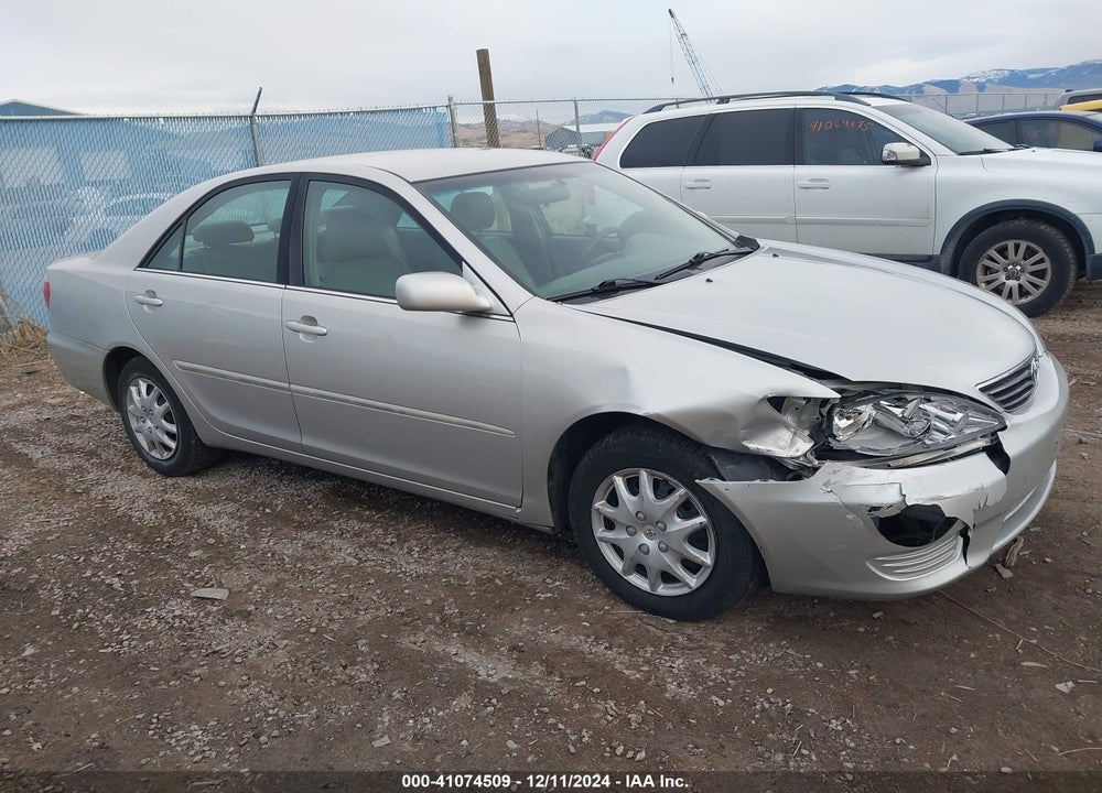 2005 TOYOTA CAMRY LE VIN: 4T1BE32K55U512553