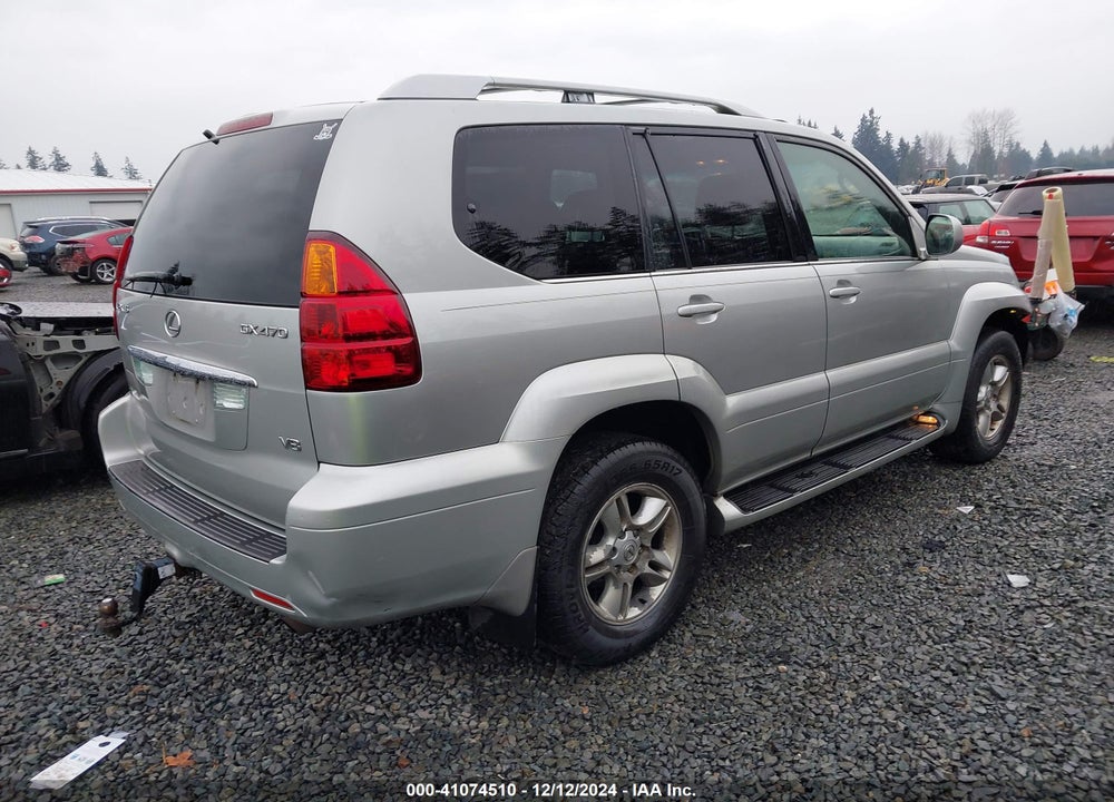 2003 LEXUS GX 470 VIN: JTJBT20X530006029
