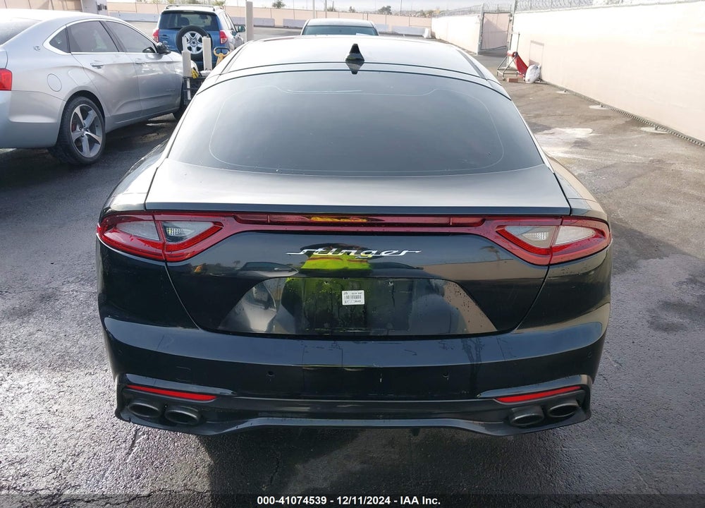 2018 KIA STINGER PREMIUM VIN: KNAE25LAXJ6021256