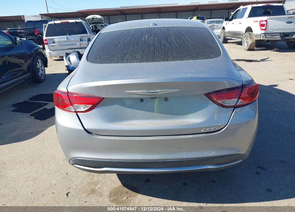 2015 CHRYSLER 200 C VIN: 1C3CCCCB5FN739755