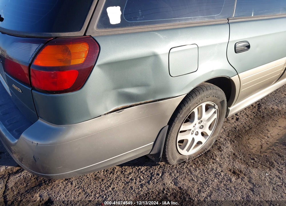 2000 SUBARU OUTBACK VIN: 4S3BH6757Y7615427