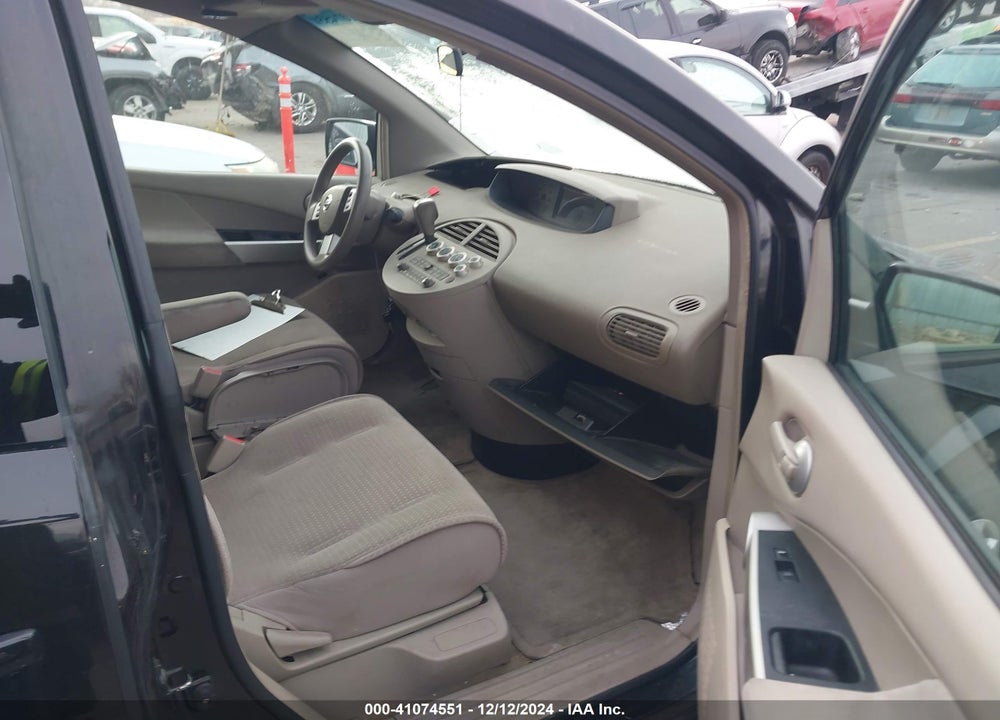 2006 NISSAN QUEST 3.5 S VIN: 5N1BV28U46N119433